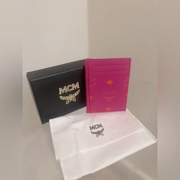 MCM Visetos Card Case - Picture 1 of 7